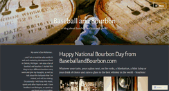 Desktop Screenshot of baseballandbourbon.com